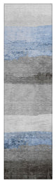 Machine Washable Indoor/Outdoor Chantille ACN1883 Sky 2'3" x 7'6" Runner Rug