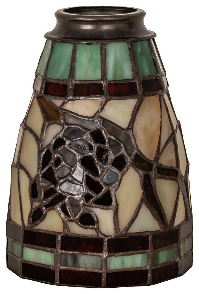 4 Wide Pinecone Fan Light Shade