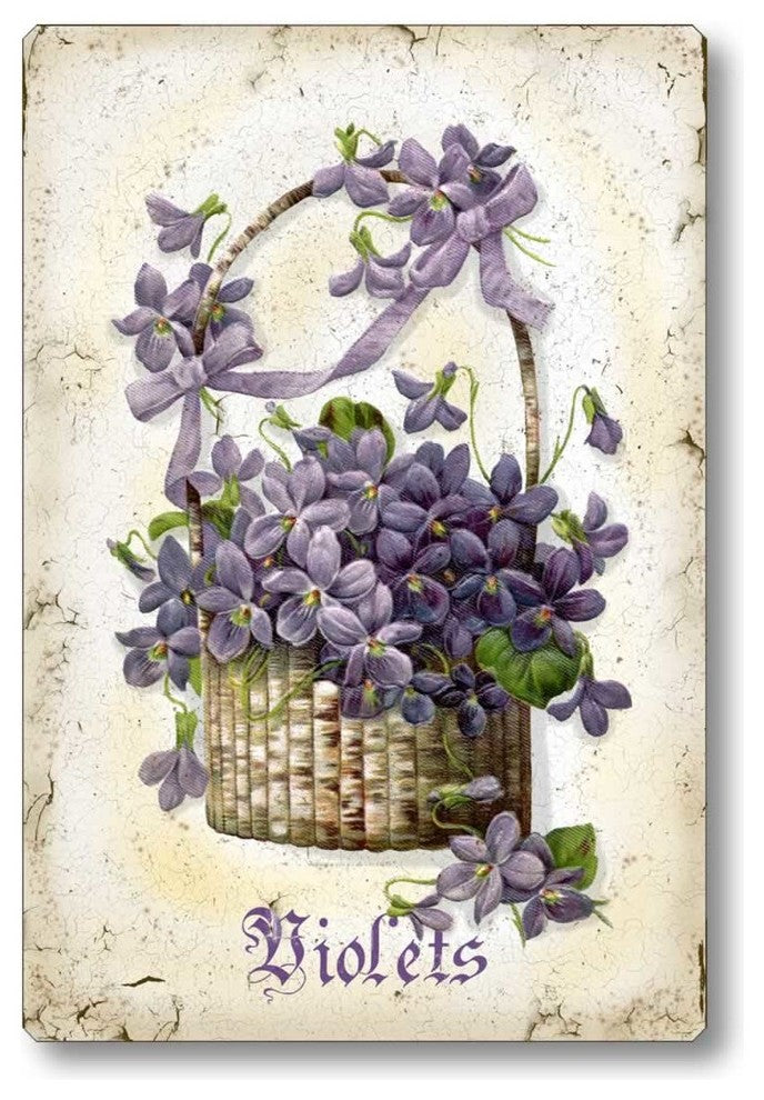 Victorian Violets Sign