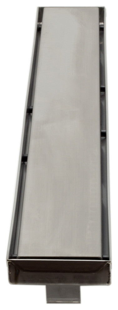 ALFI ABLD32B-BSS 32" Brushed Stainless Steel Linear Shower Drain with Cover