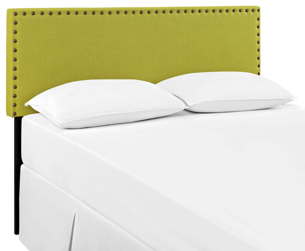Phoebe King Upholstered Fabric Headboard