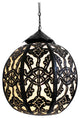 Metal Work Globe Lantern, Medium
