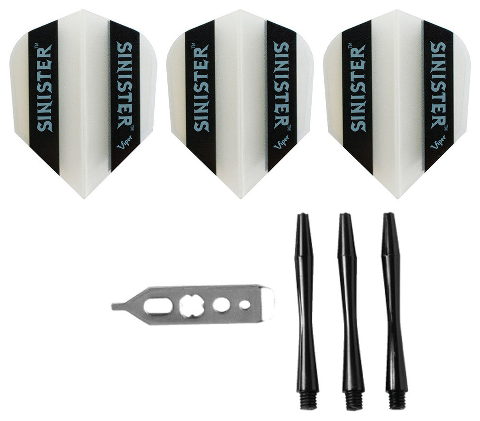 Viper Sinister Tungsten Steel Tip Darts, 25 Grams