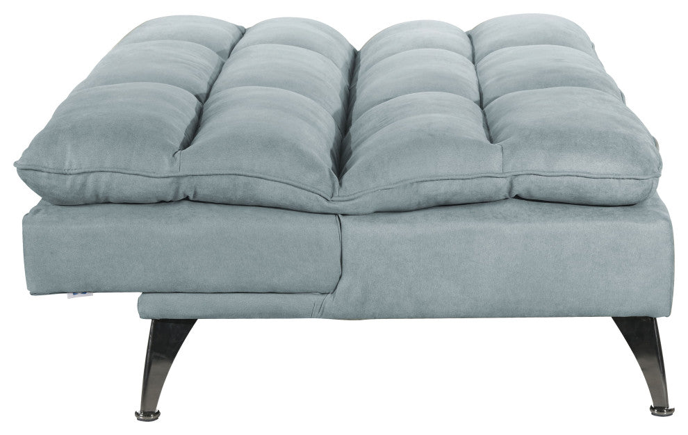Sealy Santa Cruz Futon Sofa Convertible, Teal