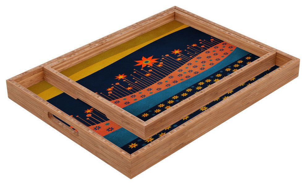 Deny Designs Viviana Gonzalez Spring Energy Rectangular Tray