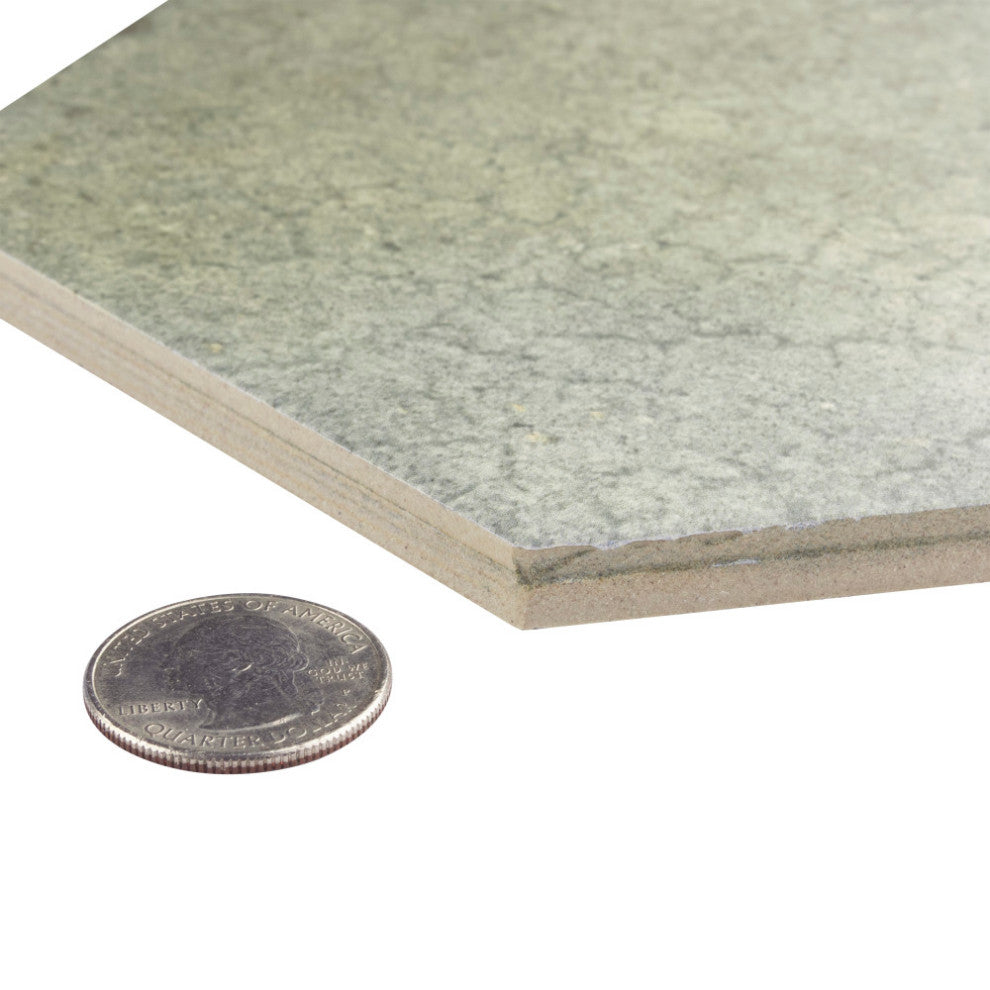 Heritage Hex Jungle Porcelain Floor and Wall Tile