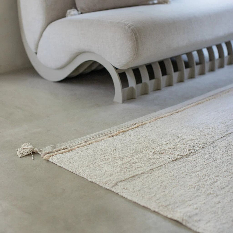 Lorena Canals Washable Rug Bloom, Natural, X-Large