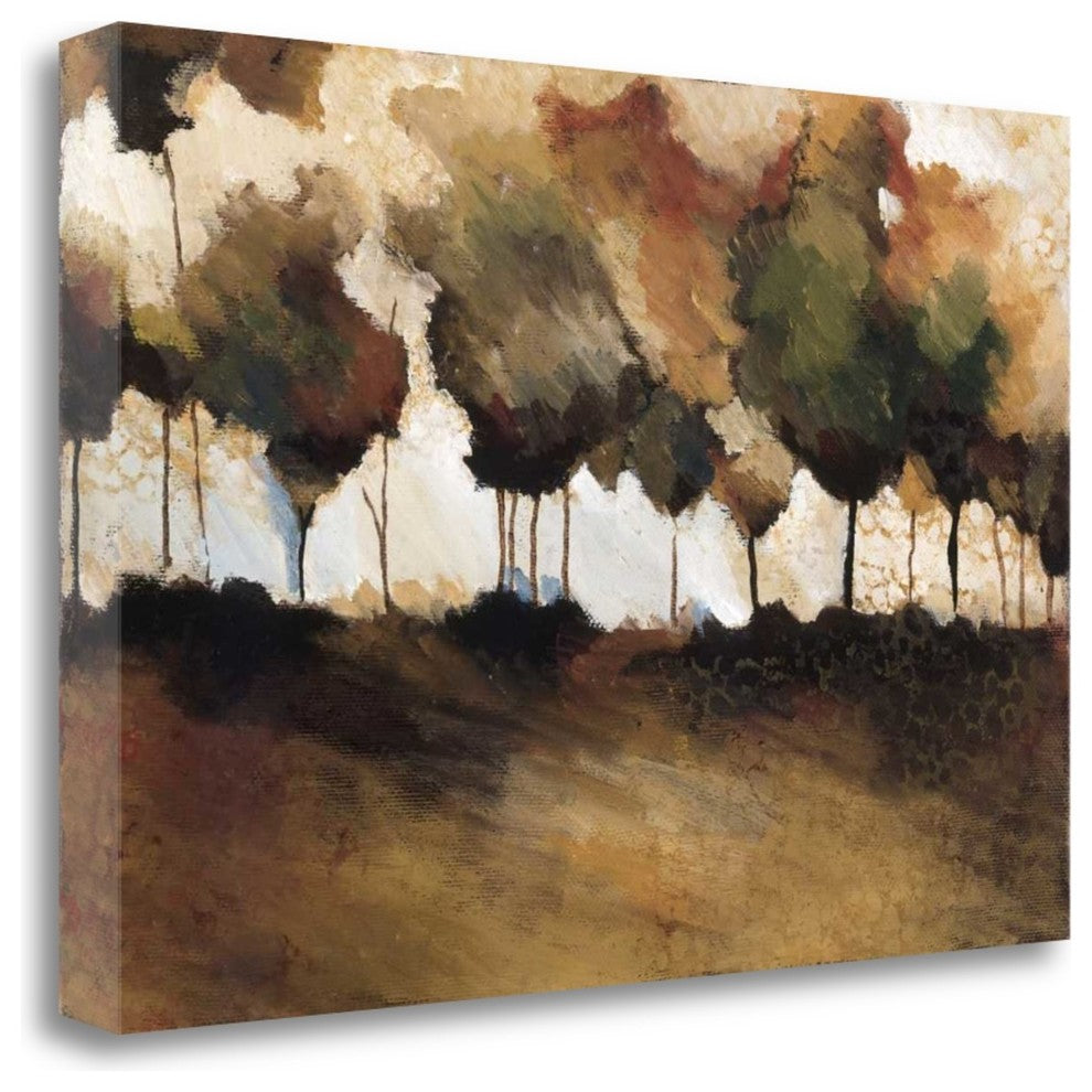 "Frost Winter" By Zipi Kammar,Ready to Hang Giclee Print on Gallery Wrap Canvas