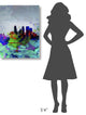 "Minneapolis Watercolor Skyline" Fine Art Print