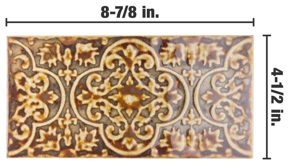 Zurbaran Cobre Ceramic Wall Tile