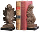 Iron Acanthus Bookends, Gold