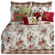 Jardin Rouge King 10 Piece Quilt Ensemble by April Cornell