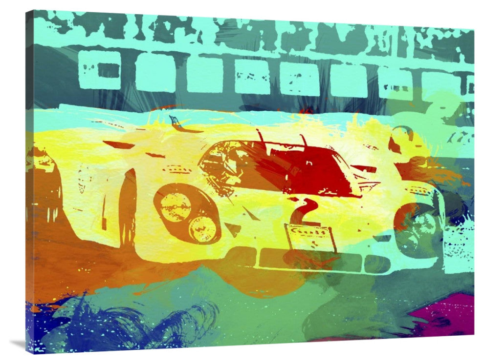 "Porsche 917 Watercolor" Fine Art Print