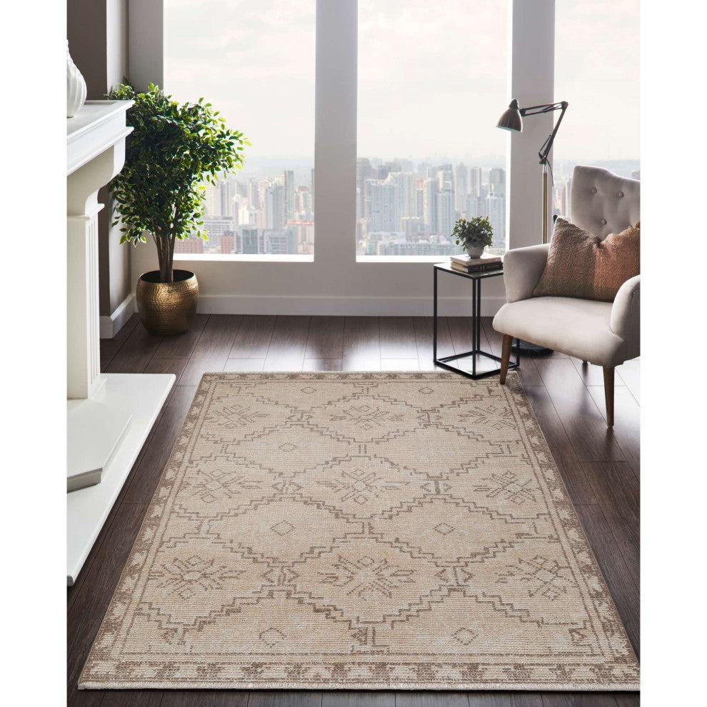Sienna Paul Area Rug, Neutral, 3'x5'