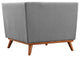 Modern Contemporary Corner Sofa , Gray, Fabric