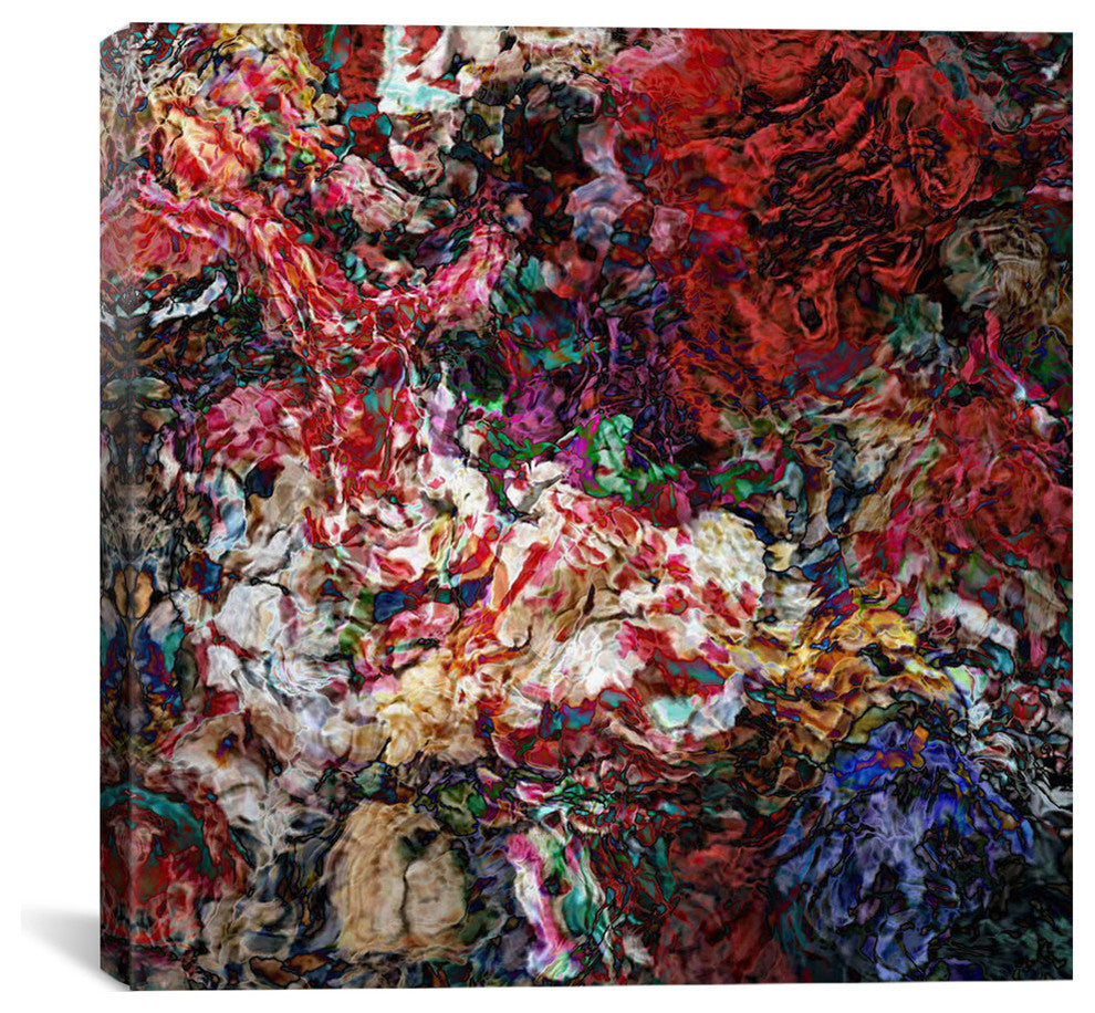 "A Few Flowers of the Garden" by Diego Tirigall, 26"x26"