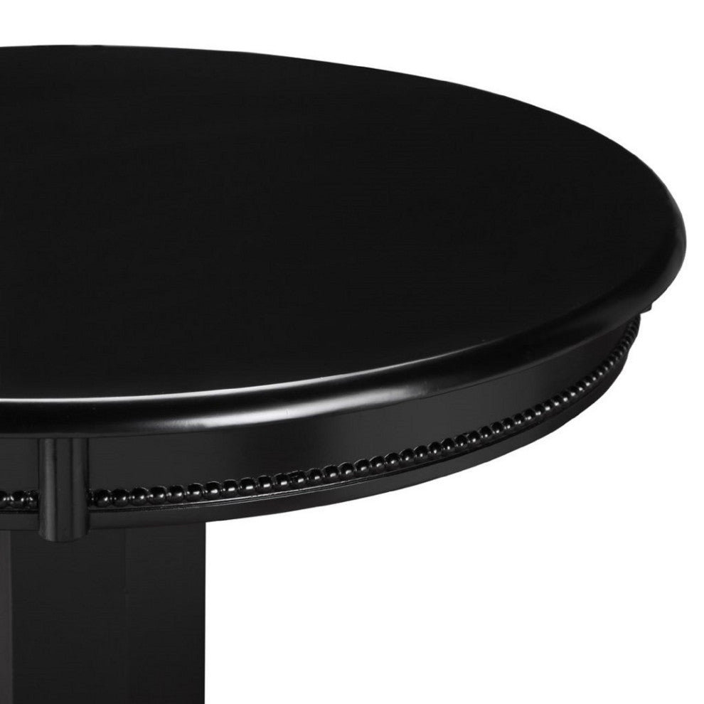 Florence 42" Height Pub Table, Black