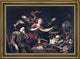 Antonio De Pereda the Knight's Dream Framed Premium Canvas Print, 27"x18"