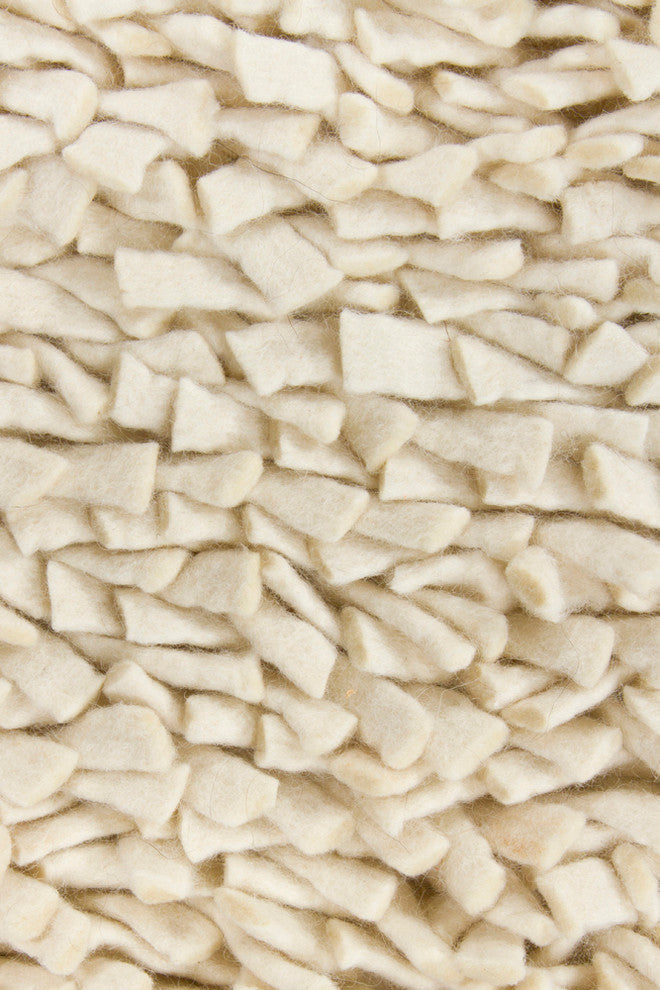 Azzura Contemporary Area Rug, Ivory, 7'9"x10'6"