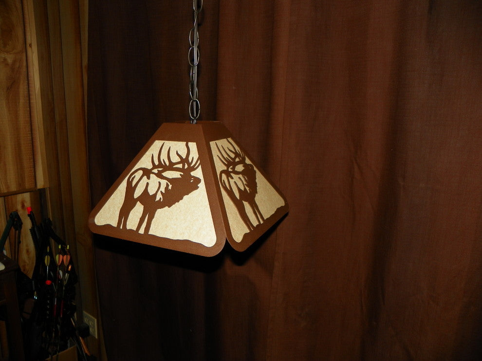 Bugleing Elk Pendant