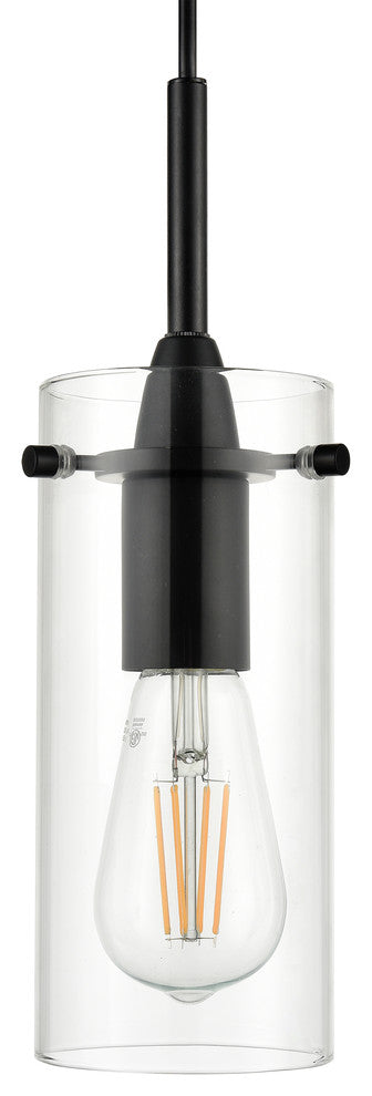 Effimero 5-Light Cluster Pendant, Black