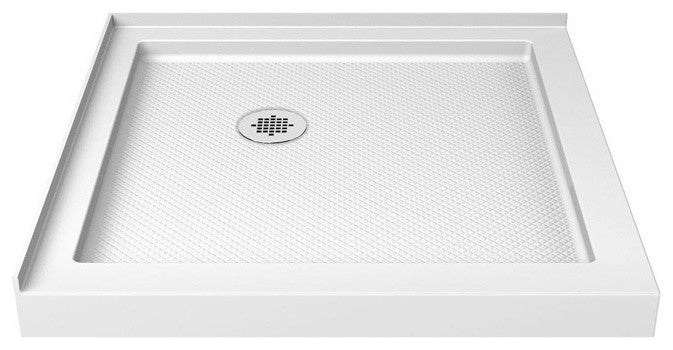 DreamLine SlimLine 32"x32" Double Threshold Shower Base