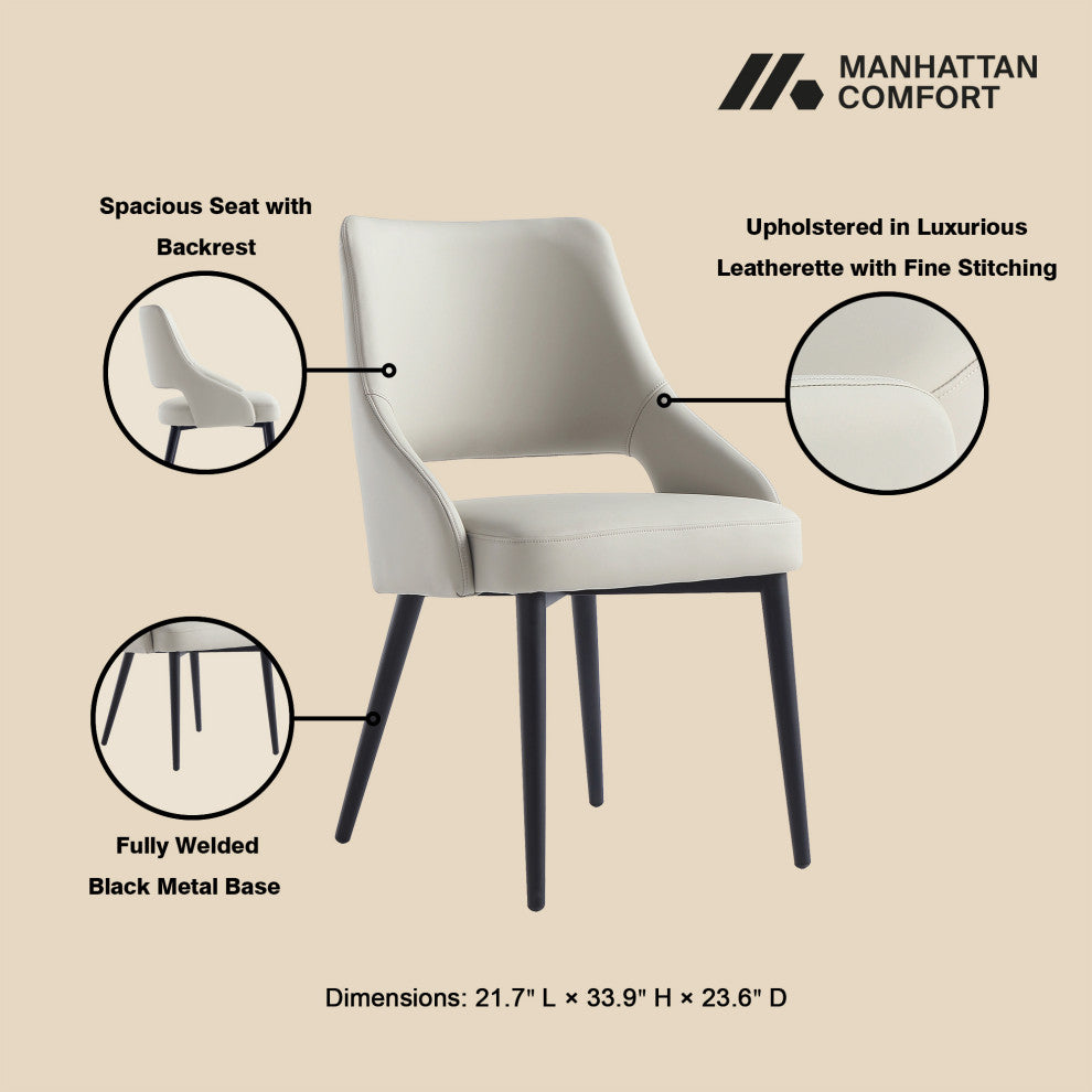 Manhattan Comfort Tremont Dining Chairs, Set of 8