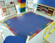 Kid Essentials Rug, Rainbow Alphabet, Pastel, 7'8"x10'9"