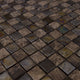 Glass and Stone Mosaic Tile, Mini TeseoCollection, Topaz, Square, Sample
