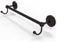 Prestige Que New 24" Towel Bar with Integrated Hooks, Antique Bronze