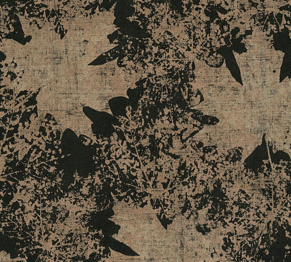 Borneo, Exotic Tropical Atmosphere Black Wallpaper Roll,Nature Wall Decor