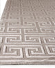 Metro Velvet Hand-Knotted New Zealand Wool and Viscose Taupe Area Rug, 8'x10'