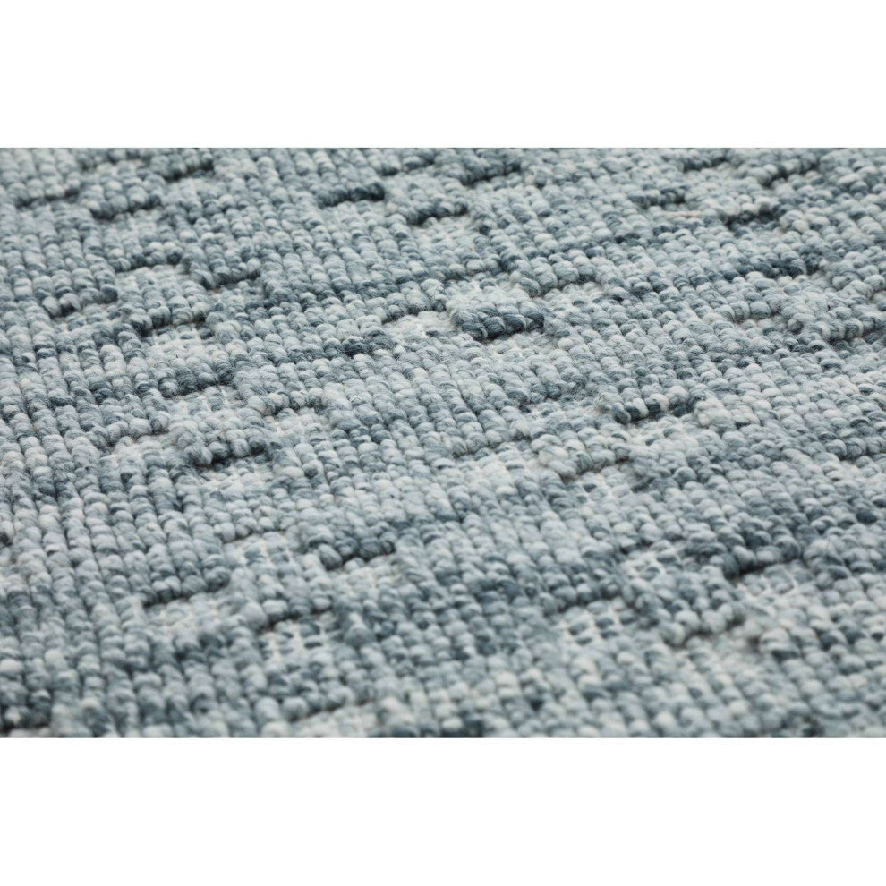 Star Texture Area Rug, Indigo, 5'x8'