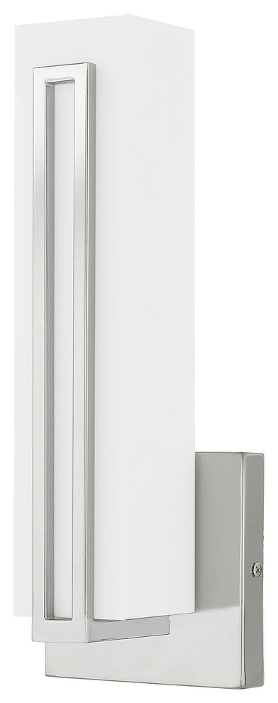 Livex Lighting Polished Chrome LED Light ADA Wall Sconce