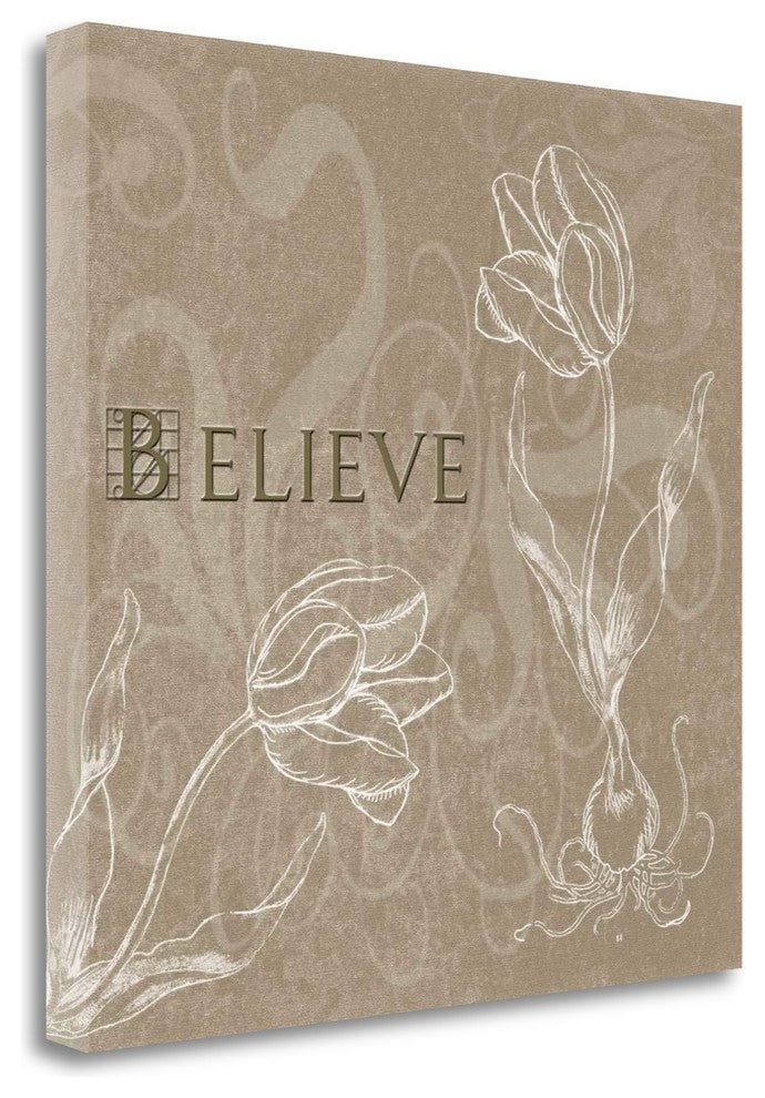 "Believe" By Jan Tanner, Giclee Print on Gallery Wrap Canvas, Ready to Hang