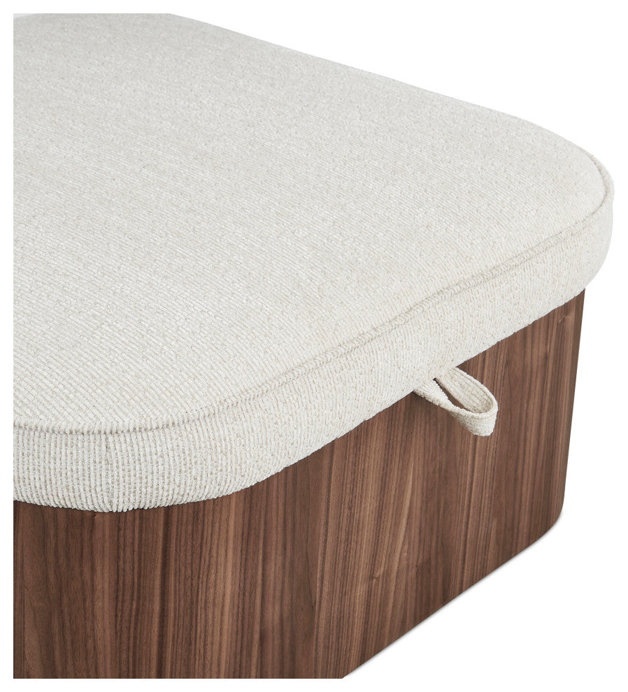 Sonny Ottoman Walnut