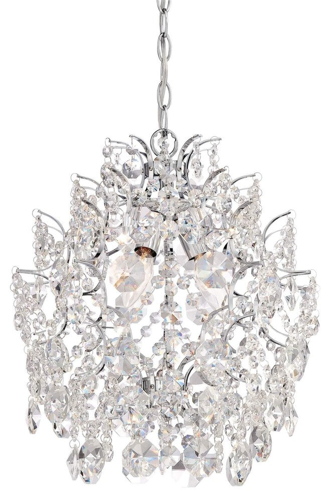 Minka-Lavery 3150-77 3 Light Mini Chandelier Isabella`S Crown Chrome