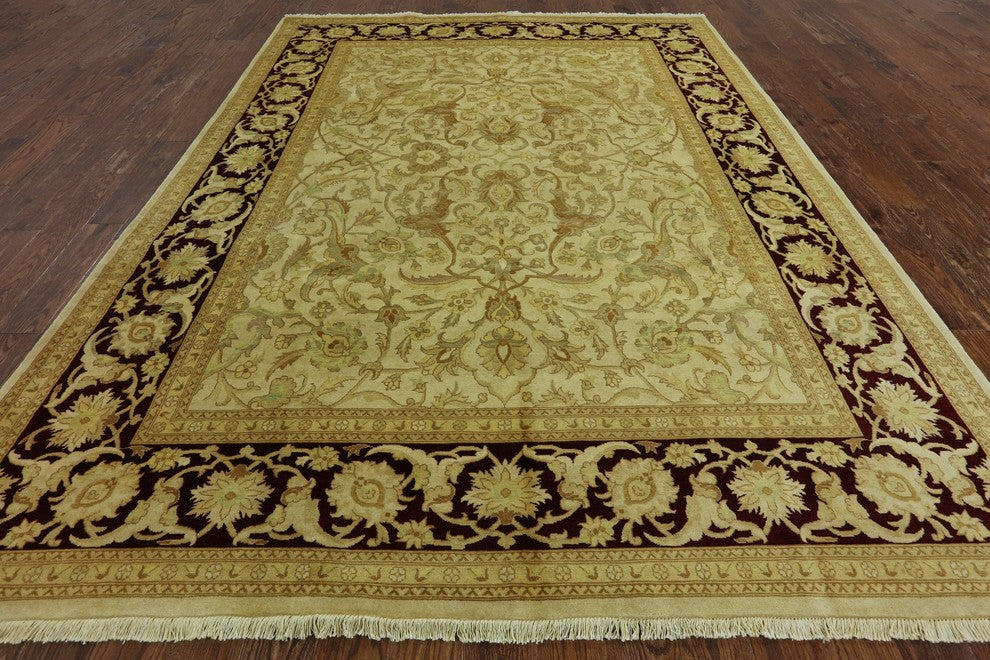 8'x10' Handmade Oriental Chobi Peshawar Rug, W2486