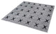 Dimond Home 8905-084 Cotton Flatweave Rug In Black/White, 16" Square