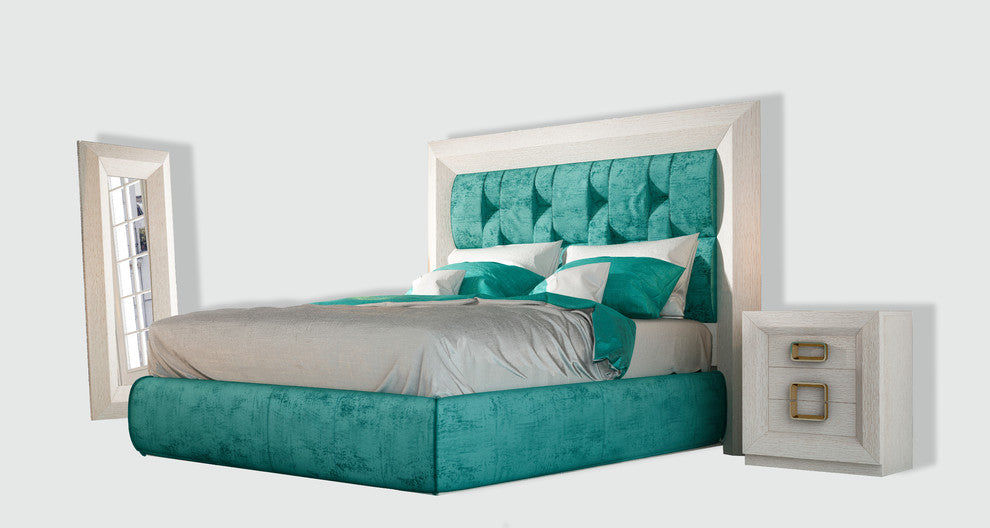MA-71 Bed, Queen With Nightstand