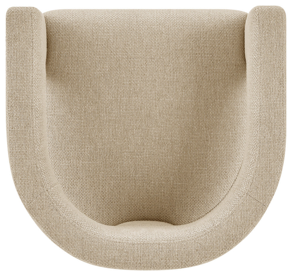 Sherlyn Dining Side Chair, Barley Beige, Fabric