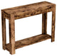 Pemberly Row 40"L 2-Drawers 1-Shelf Console Table in Brown Reclaimed Wood