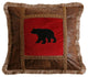 Applique Bear Pillow