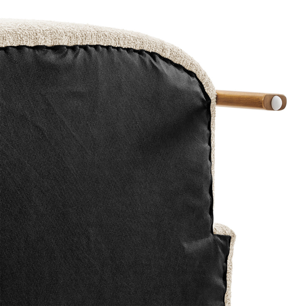 Tania Fabric Accent Arm Chair, Palladian Beige