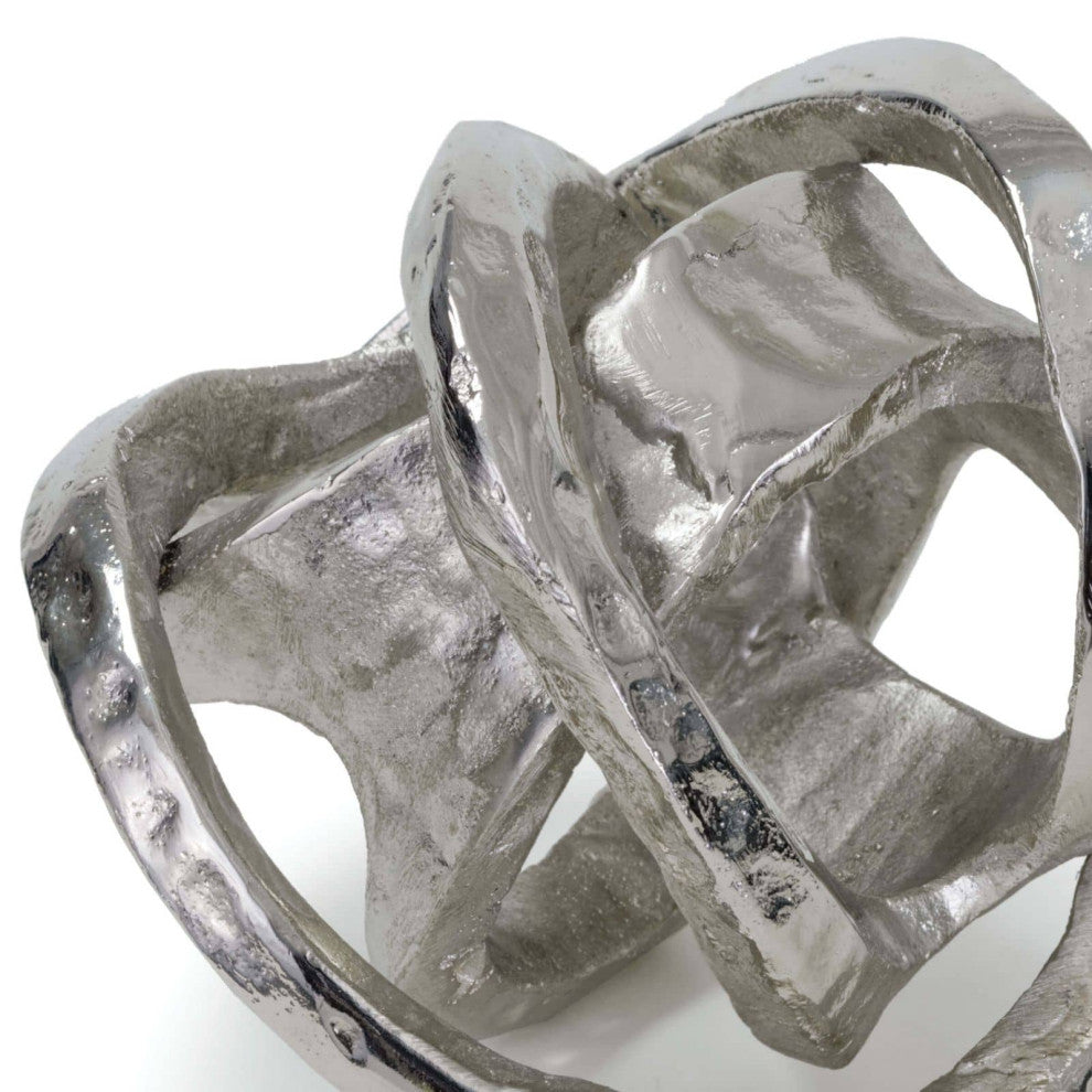 Metal Knot, Polished Nickel