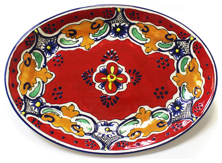 Talavera Oval Tray