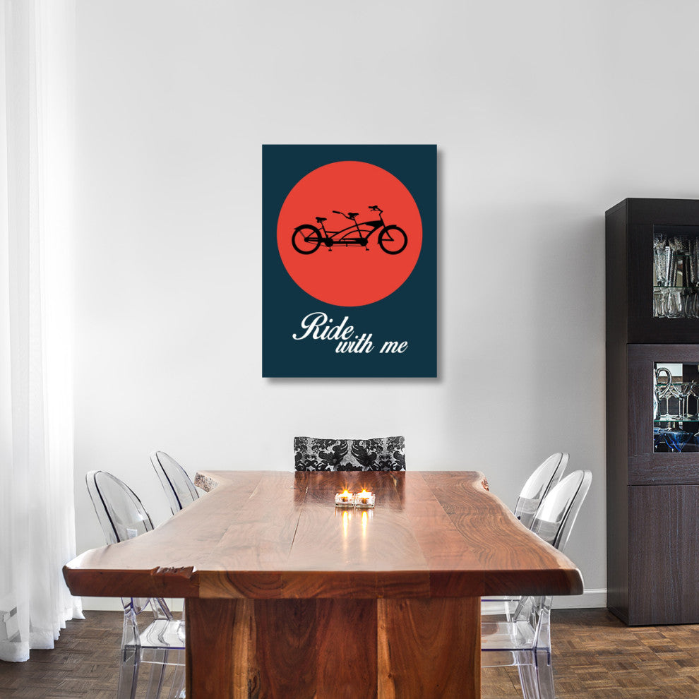 "Ride With Me Poster 1" Fine Art Print
