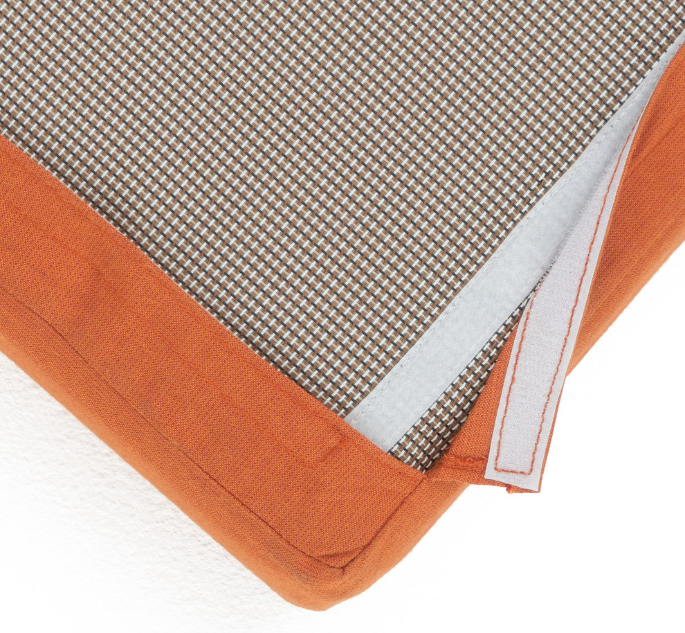 Cannes 2 Piece Aluminum Outdoor Patio Motion Club Chairs, Tikka Orange