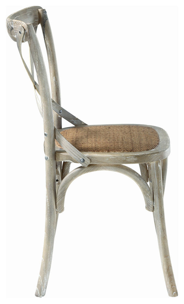Modern Contemporary Kitchen Dining Side Chair Gray