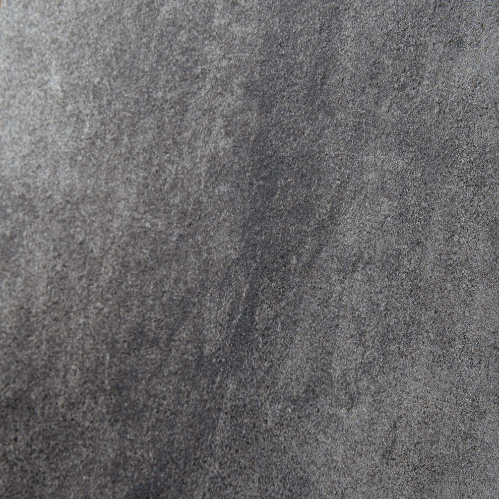 Industrial Hex Multi Mix Porcelain Floor and Wall Tile, Black